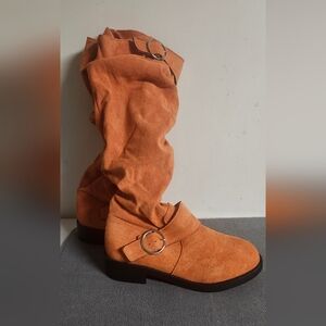 Women's Suede Slouch Boots